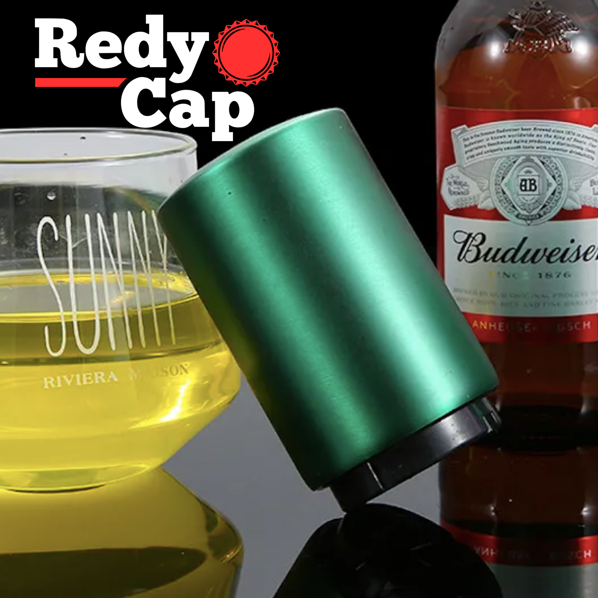 The Redy Cap™ Automatic Bottle Opener