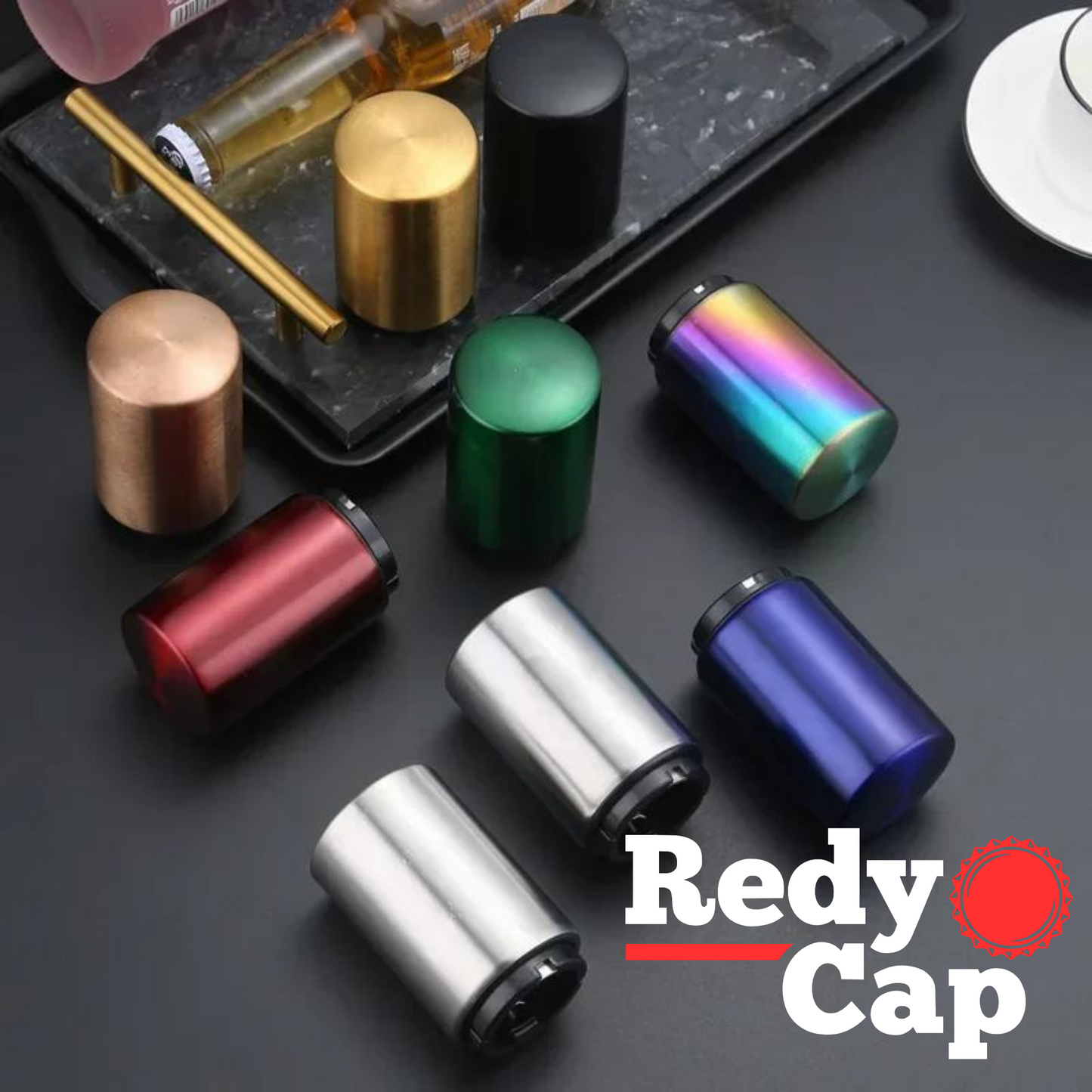 The Redy Cap™ Automatic Bottle Opener