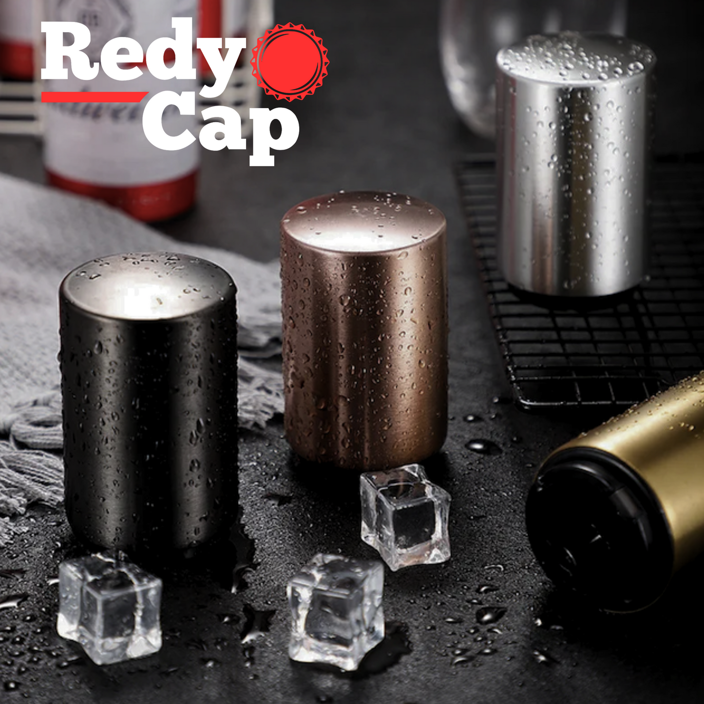 The Redy Cap™ Automatic Bottle Opener